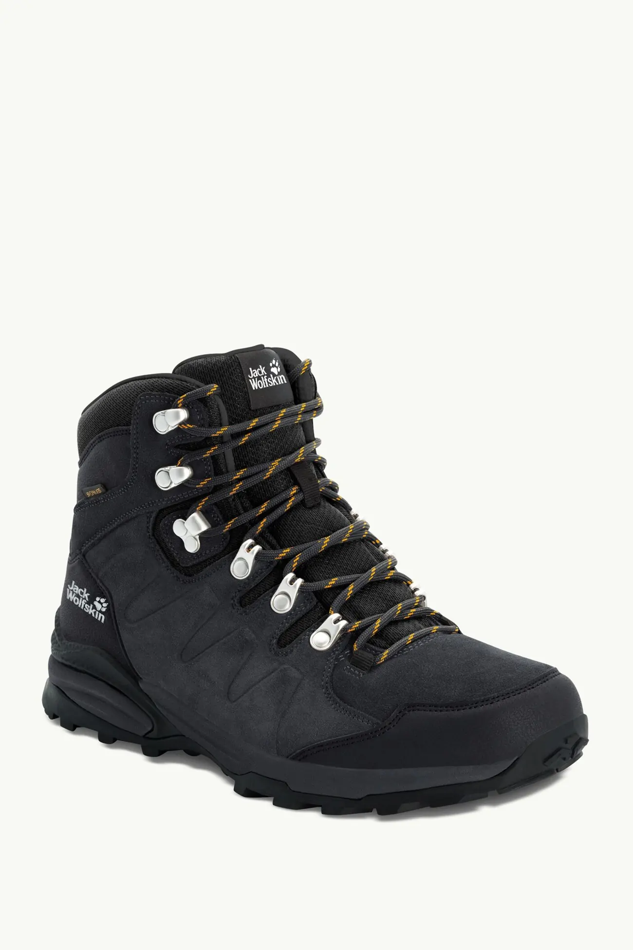 Ботинки мужские Jack Wolfskin REFUGIO TEXAPORE MID M черные