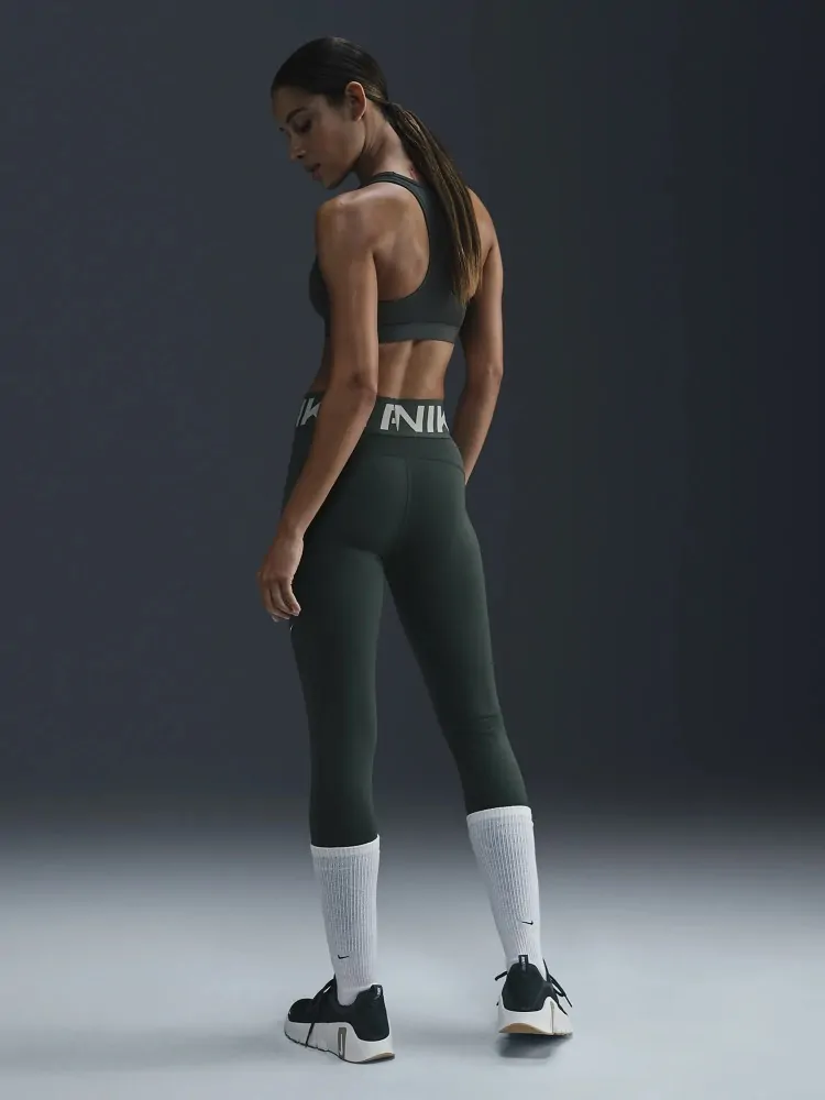 Легінси жіночі Nike W NP SCULPT DF HR TIGHT зелені FV7382-338