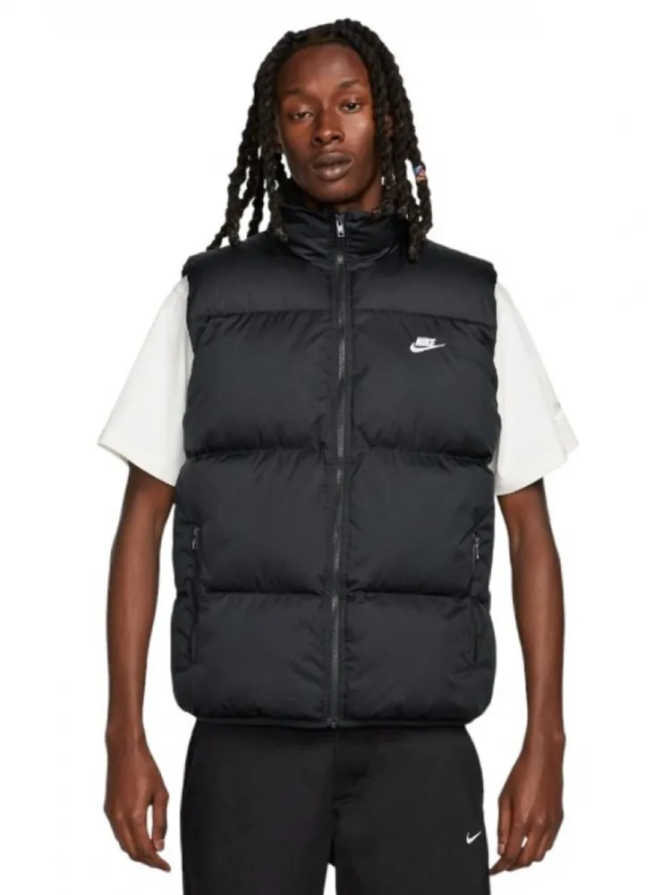 Жилет чоловічий Nike M NK CLUB PUFFER VEST чорний FB7373-010