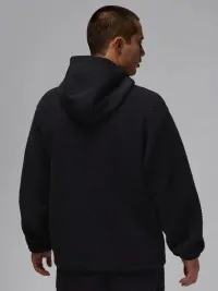 Толстовка мужская Nike M J FLIGHT SHERPA TOP черная FV7452-010