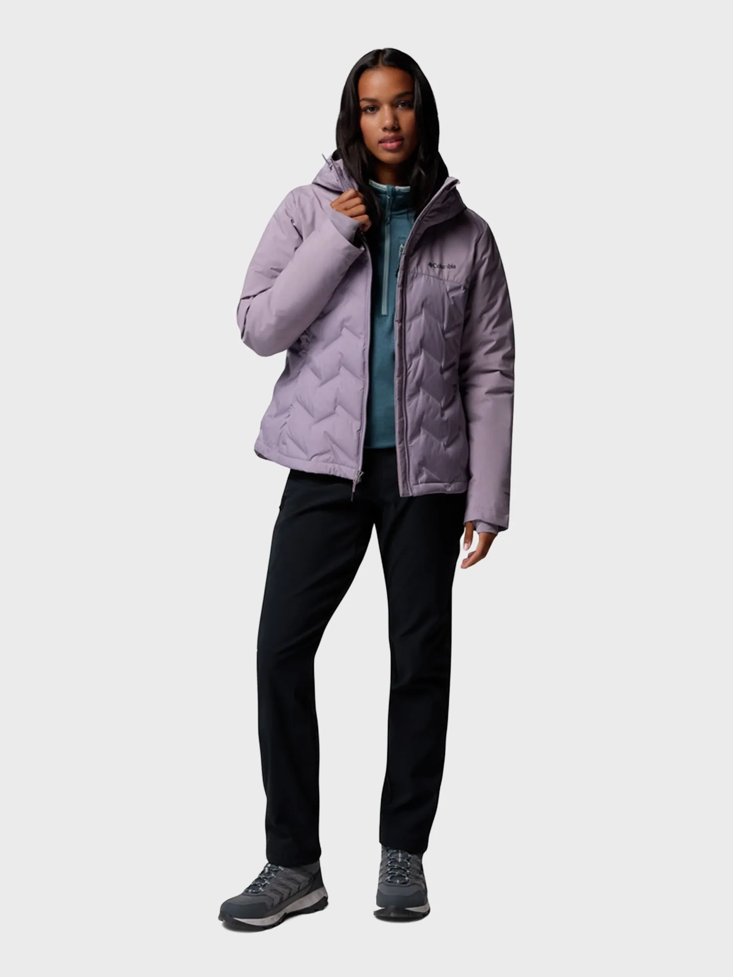 Куртка жіноча Columbia Grand Trek™ III Down Jacket фіолетова