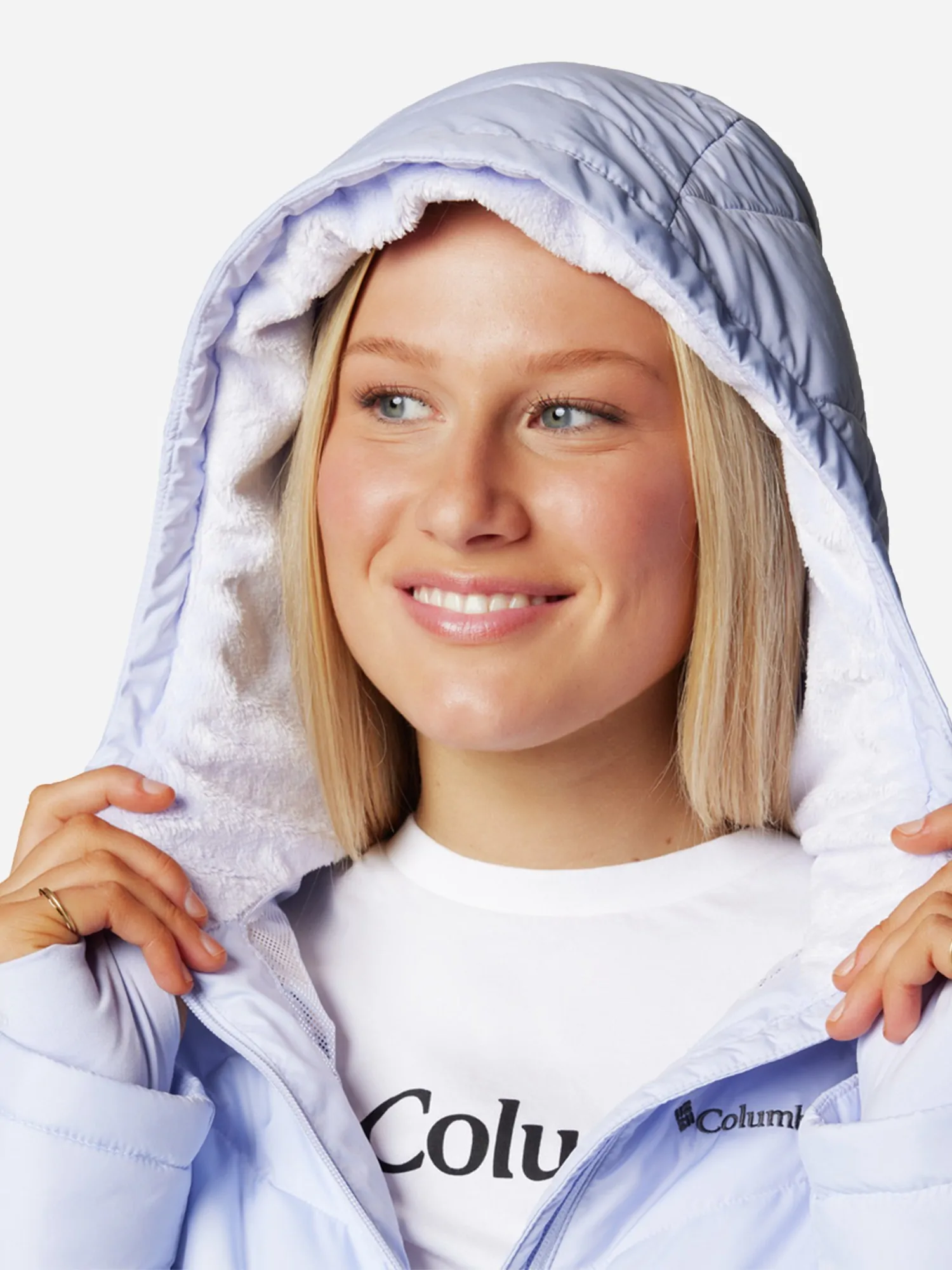 Куртка женская Columbia Heavenly™ Hooded Jacket синяя 1738151-581
