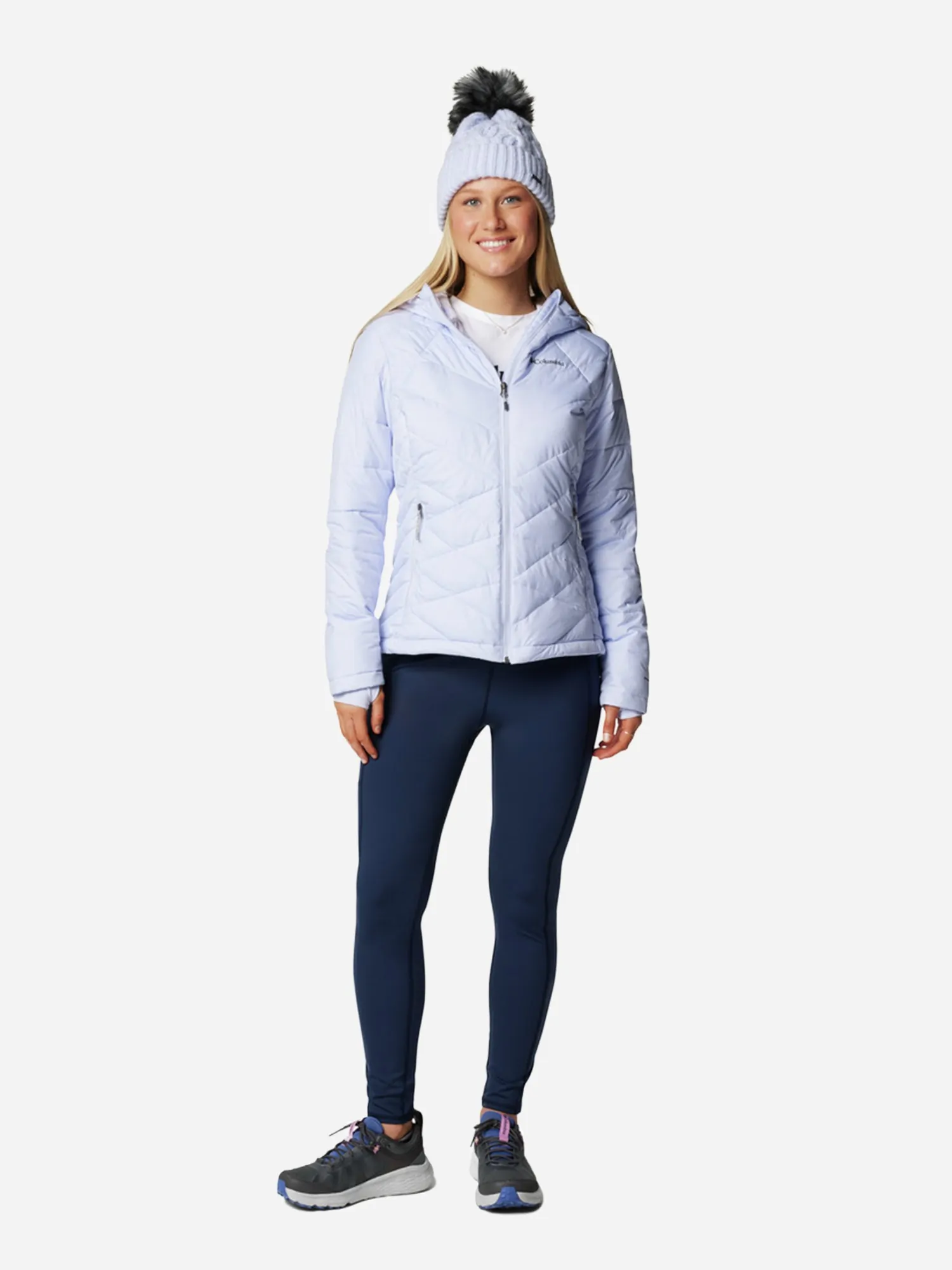 Куртка женская Columbia Heavenly™ Hooded Jacket синяя 1738151-581