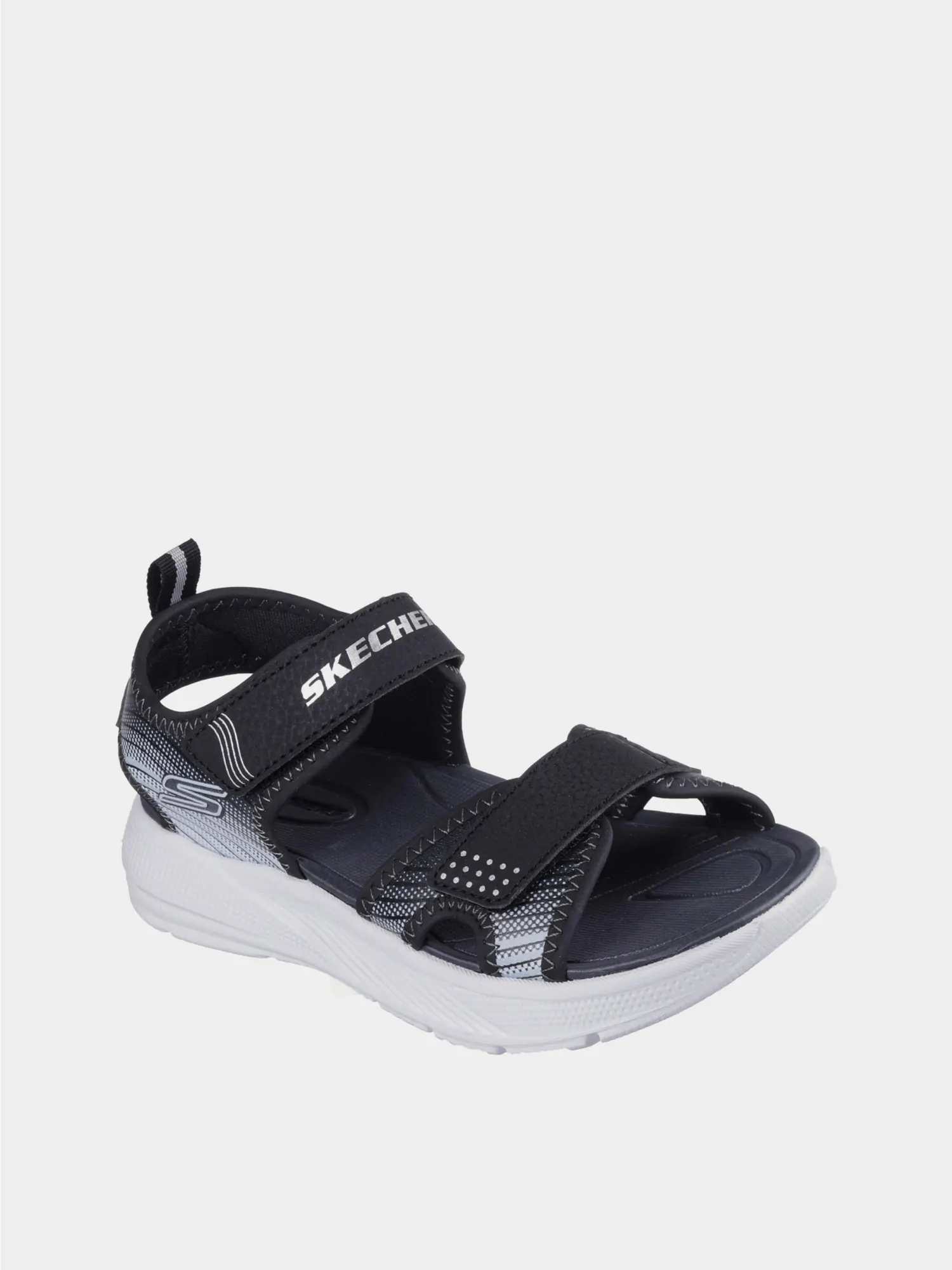 Сандалі дитячі Skechers MICROSPEC сірі 407034L BKSL купити в Києві