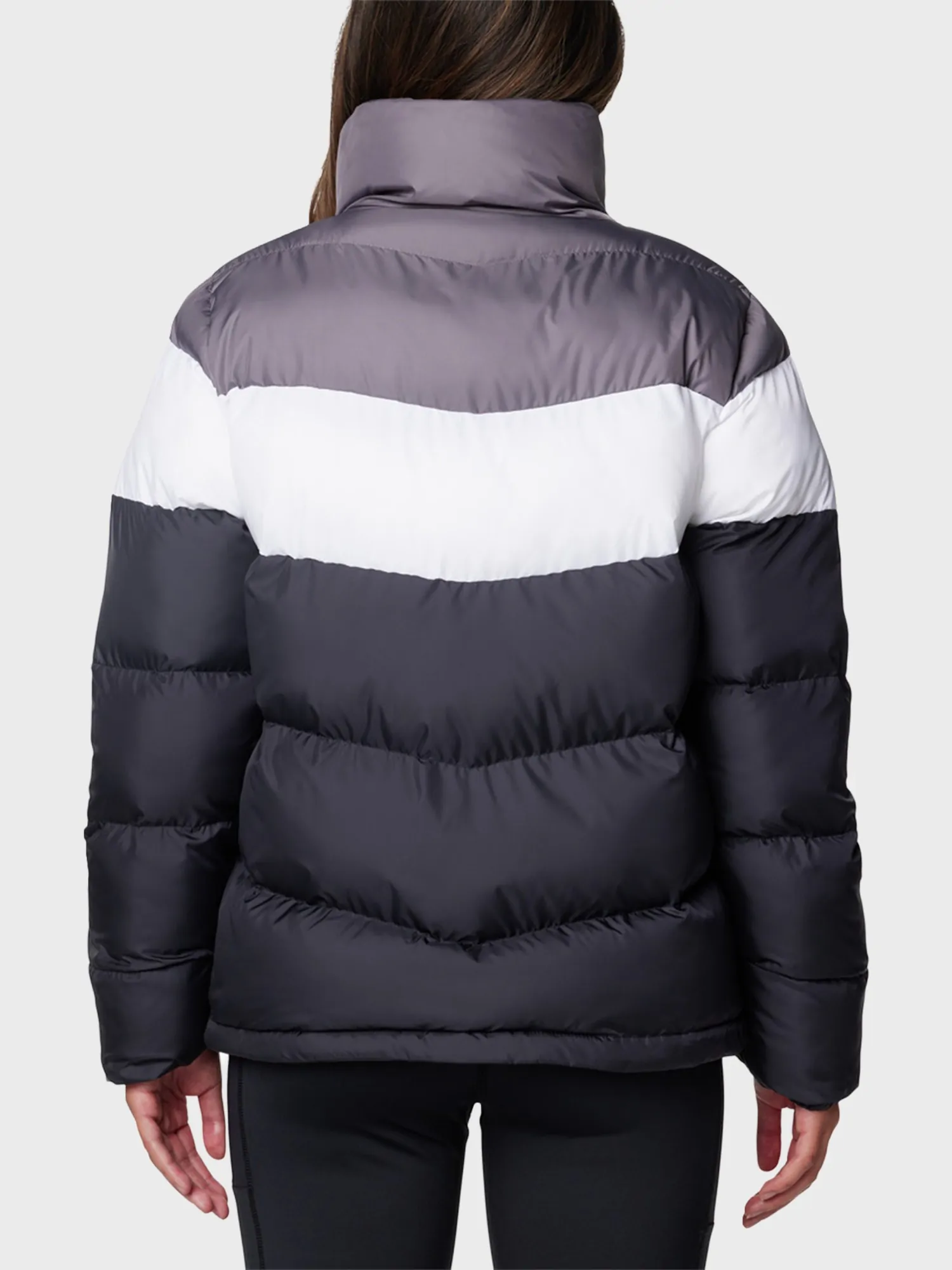 Куртка жіноча Columbia Puffect™ II Colorblock Jacket чорна 2088481