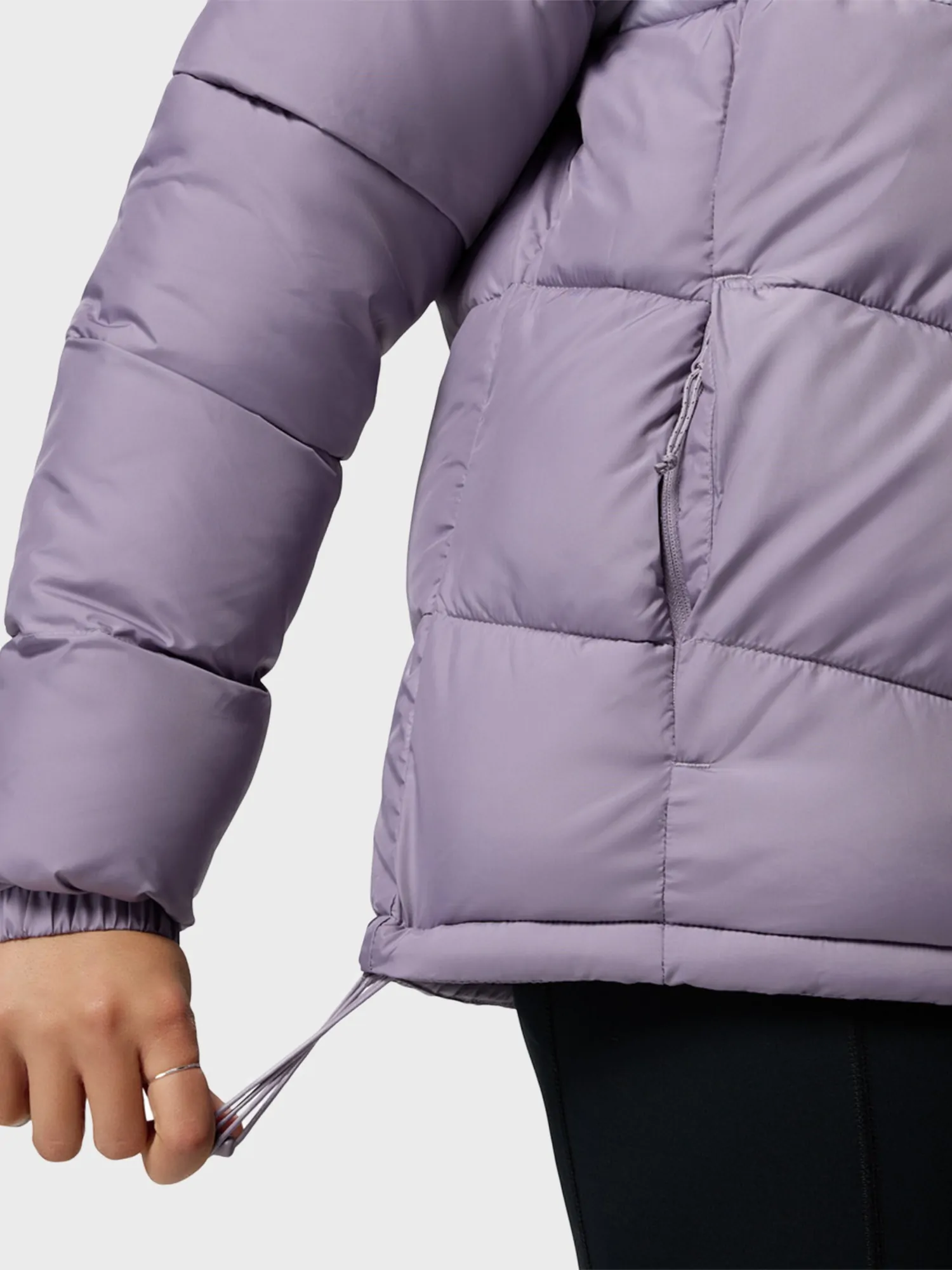 Куртка жіноча Columbia Puffect™ II Colorblock Jacket фіолетова