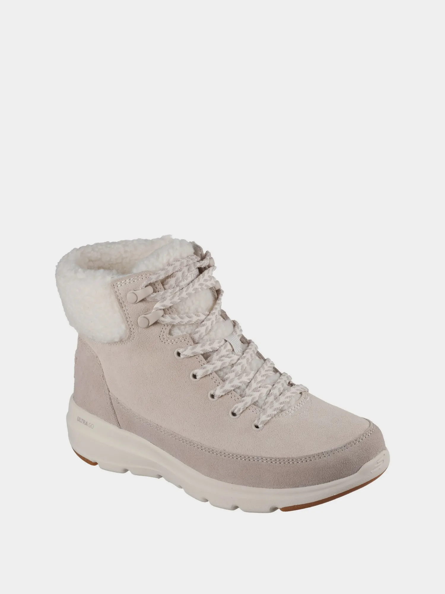 シンギュラー　ジャパンテクノロジー Черевики жіночі Skechers GLACIAL ULTRA бежеві 144206 TPE купити в