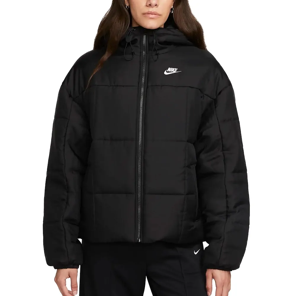 Куртка жіноча Nike W NSW ESSTL THRMR CLSC PUFFER чорна FB7672-010
