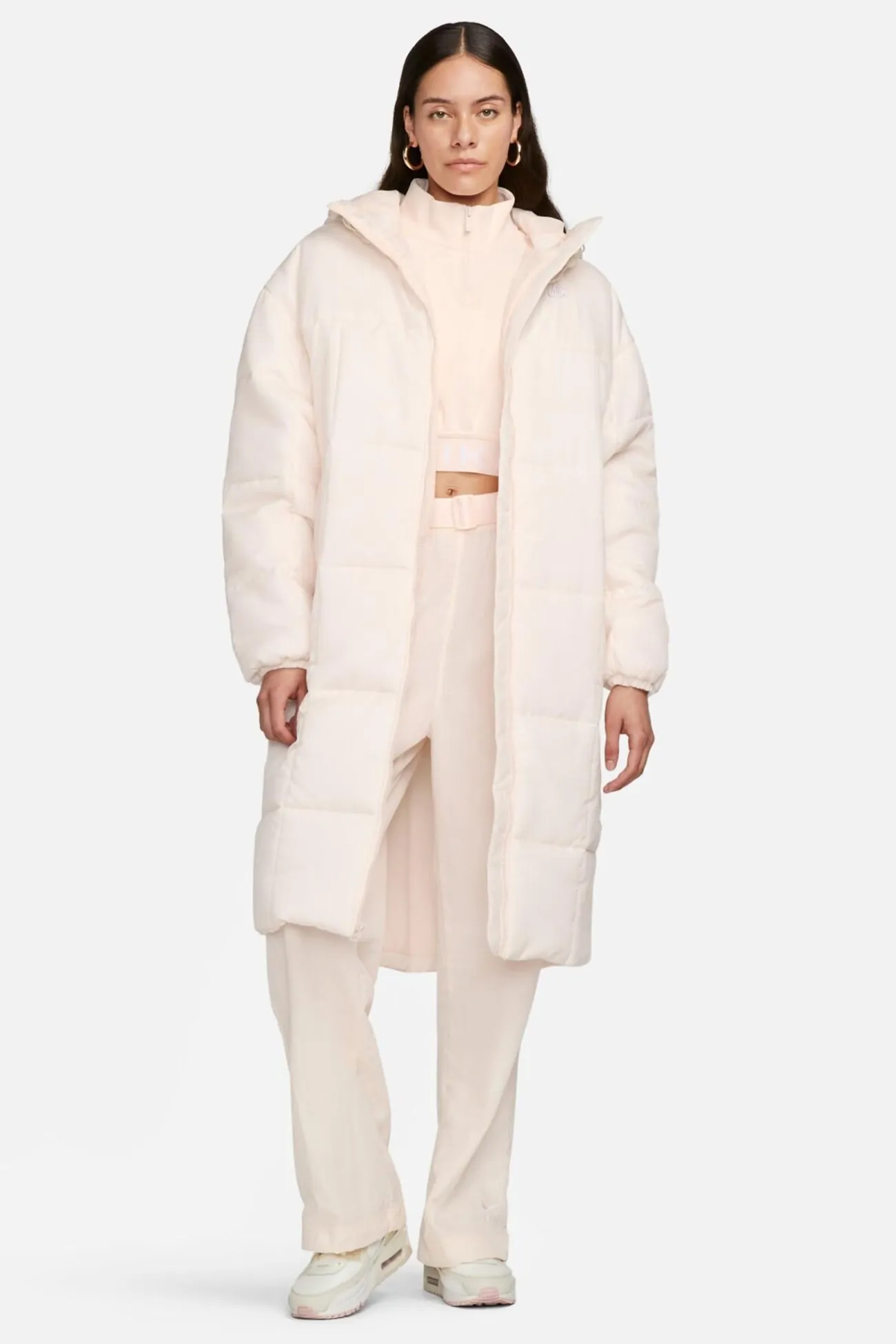 Куртка жіноча Nike W NSW TF THRMR CLSC PARKA молочна FB7675-838