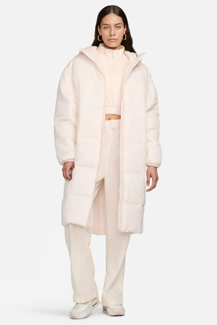 Куртка жіноча Nike W NSW TF THRMR CLSC PARKA молочна FB7675-838