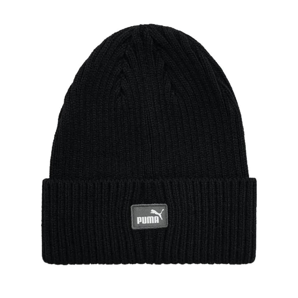 Шапка Puma Classic Cuff Beanie черная 02482601 купить в интернет