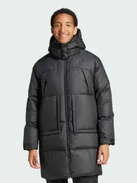 Куртка чоловіча Adidas BIG BAFFLE C чорна IV9775 купити в Києві в
