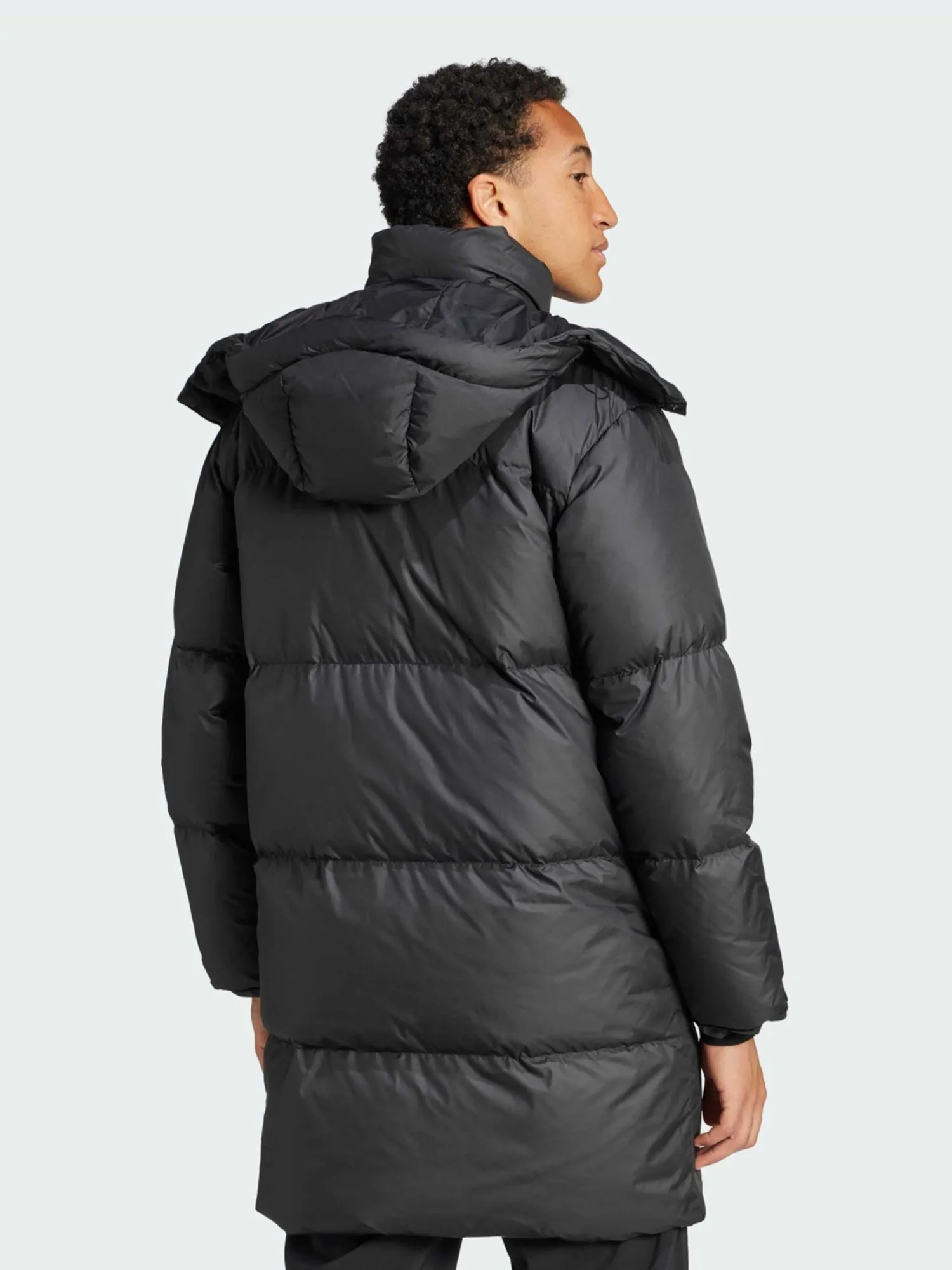 Куртка мужская Adidas BIG BAFFLE C черная IV9775 купить в Киеве в