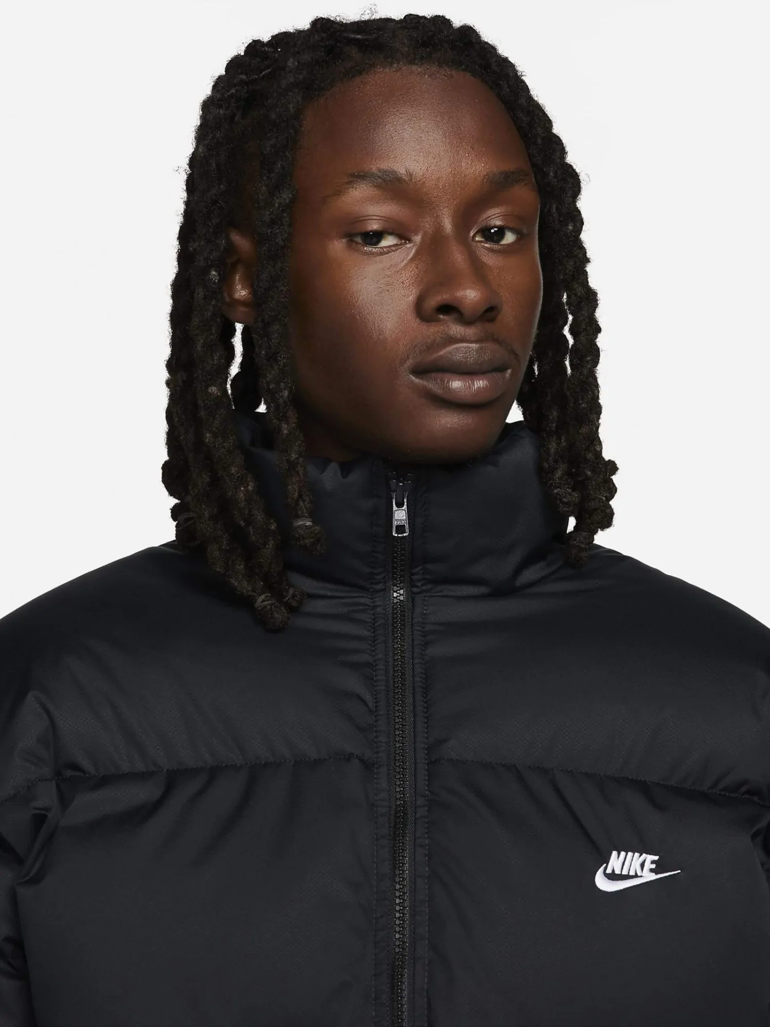 Куртка чоловіча Nike M NK CLUB PUFFER JKT чорна FB7368-010 купити