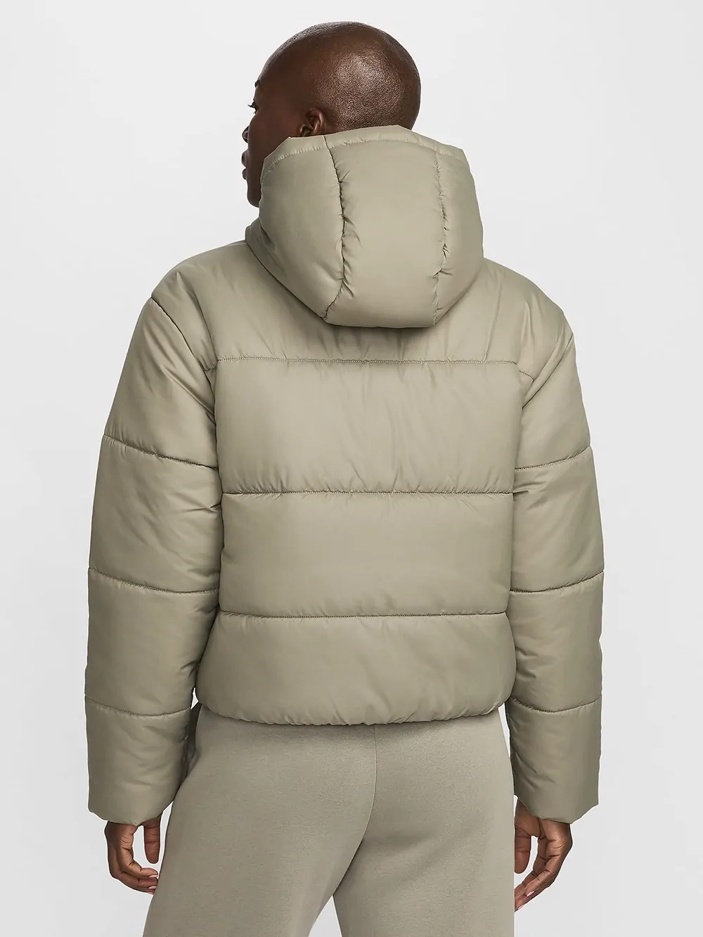 Куртка женская Nike W NSW TF SYNFL NK CLSC PFR оливковая FZ5899