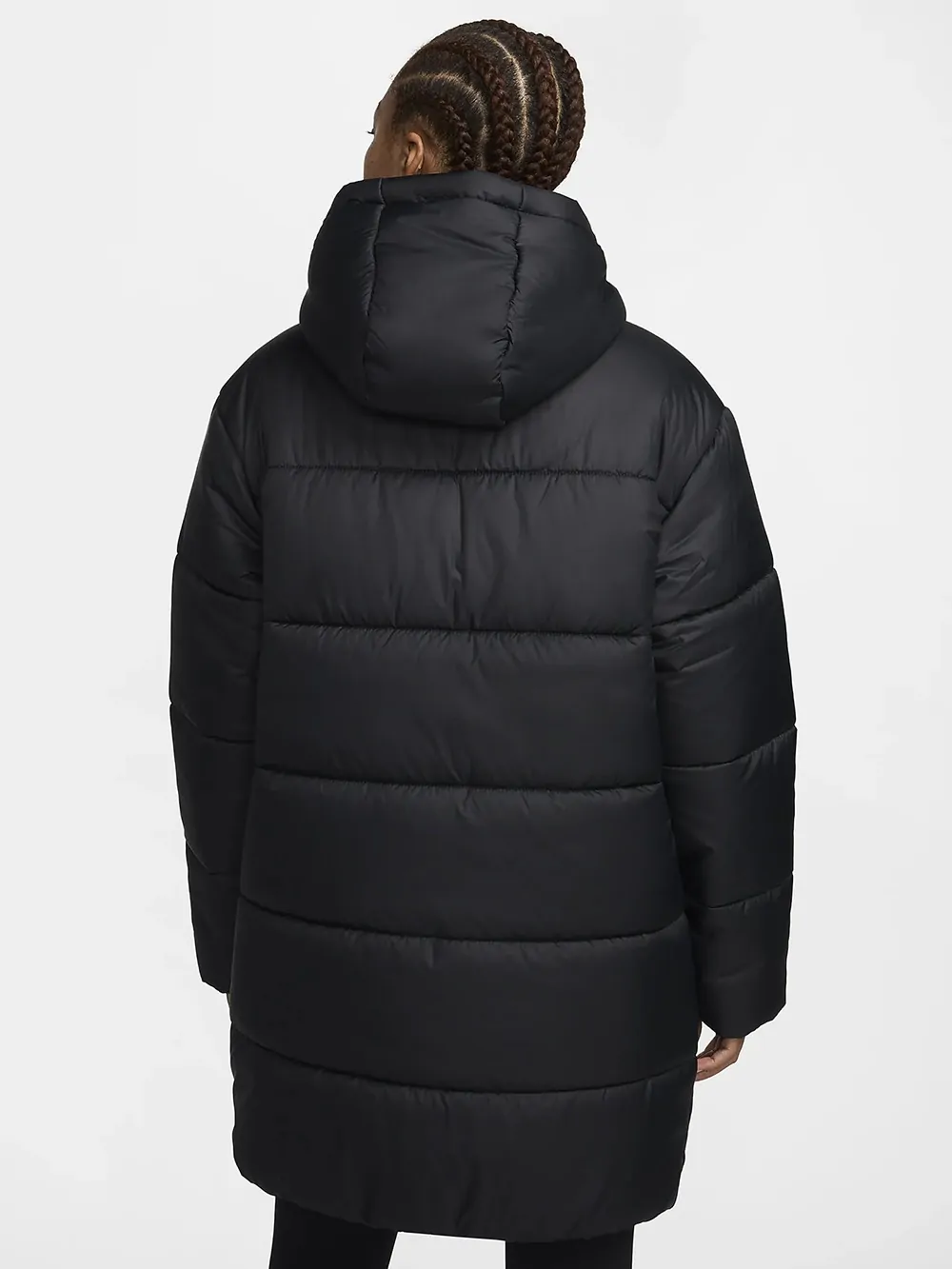 Куртка женская Nike W NSW TF SNFL NK CLSC PRKA черная FZ5903-010