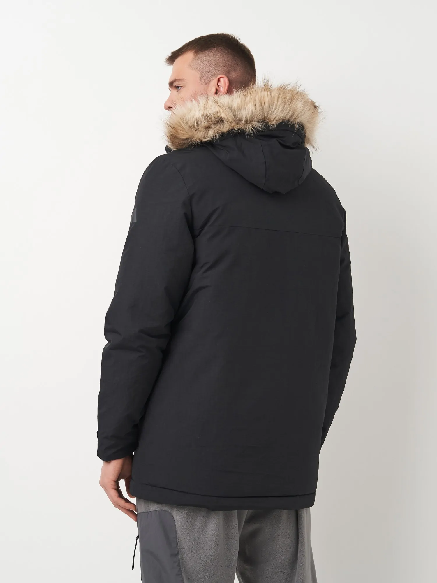 Куртка чоловіча Adidas PAVERIC FUR PAR чорна IX8888 купити в Києві