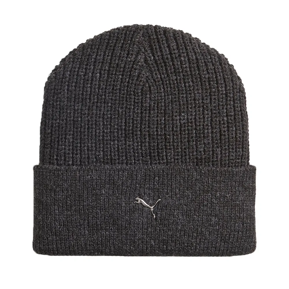 Шапка Puma Classic Cuff Beanie черная 02482601 купить в интернет