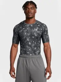 Футболка чоловіча Under Armour UA HG Armour Prtd SS чорна 1386937