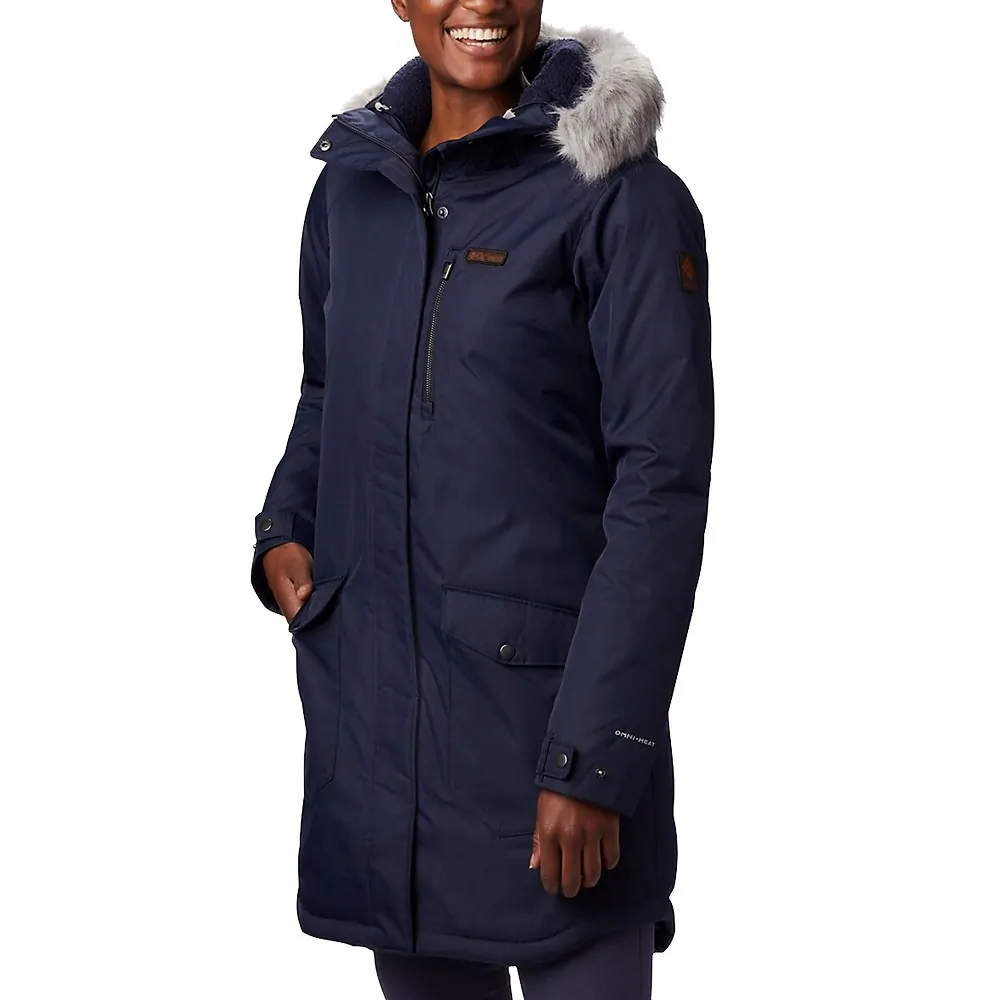 Куртка жіноча Columbia Suttle Mountain Long Insulated Jacket темно
