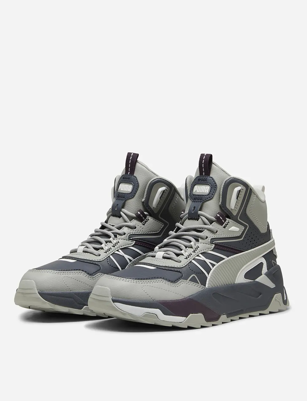 Черевики чоловічі Puma Trinity Mid Hybrid L сірі 39398510 купити в