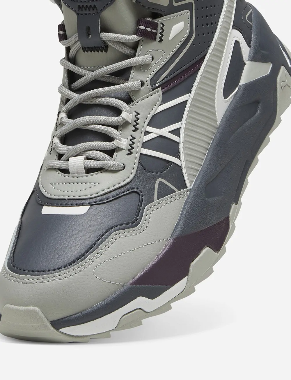 Черевики чоловічі Puma Trinity Mid Hybrid L сірі 39398510 купити в