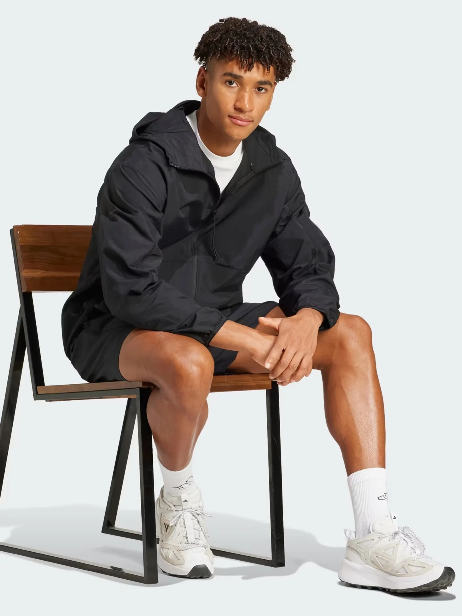 メンズウェア 7fin. Куртка мужская Adidas M CE Q1 FZ HD черная JF3270 купить в Киеве в