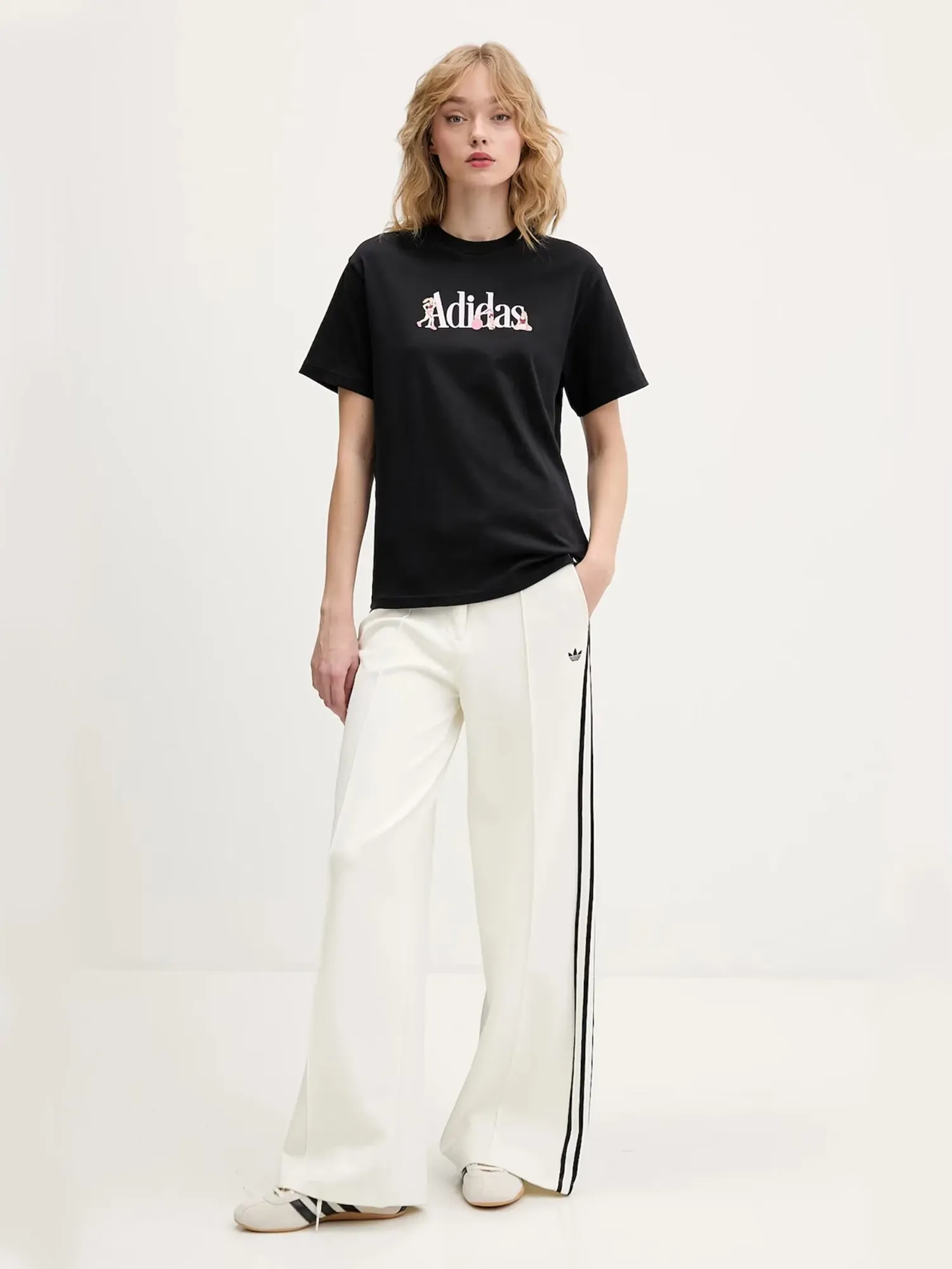 Футболка жіноча Adidas SOFT SPORT T чорна JZ7894 купити в Києві в