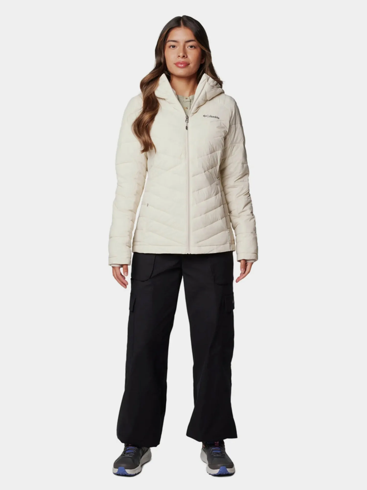 Куртка женская Columbia Joy Peak™ II Hooded Jacket бежевая 2089041