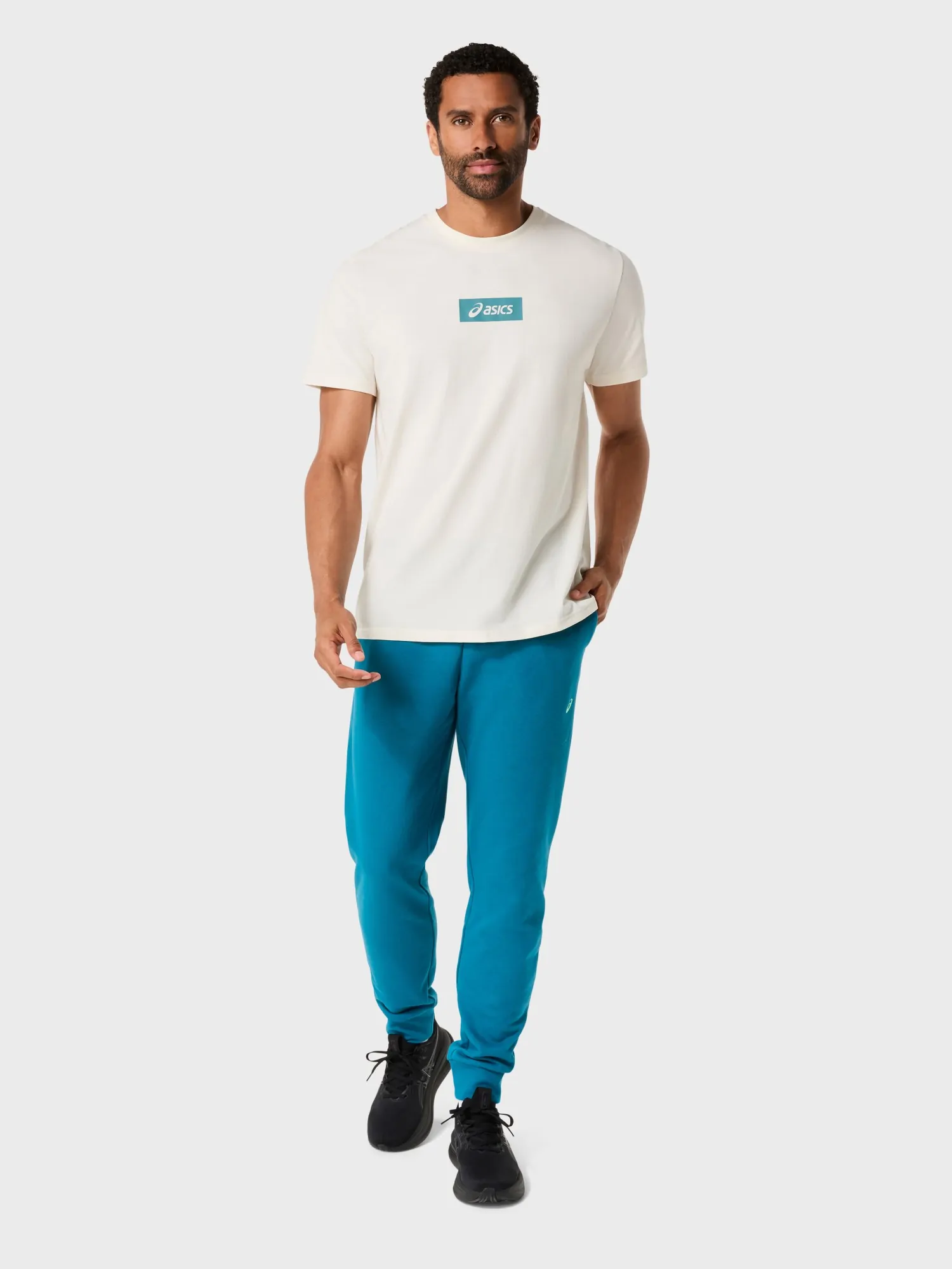 Футболка мужская Asics CHEST LOGO TEE кремовая 2031F333-100 купить