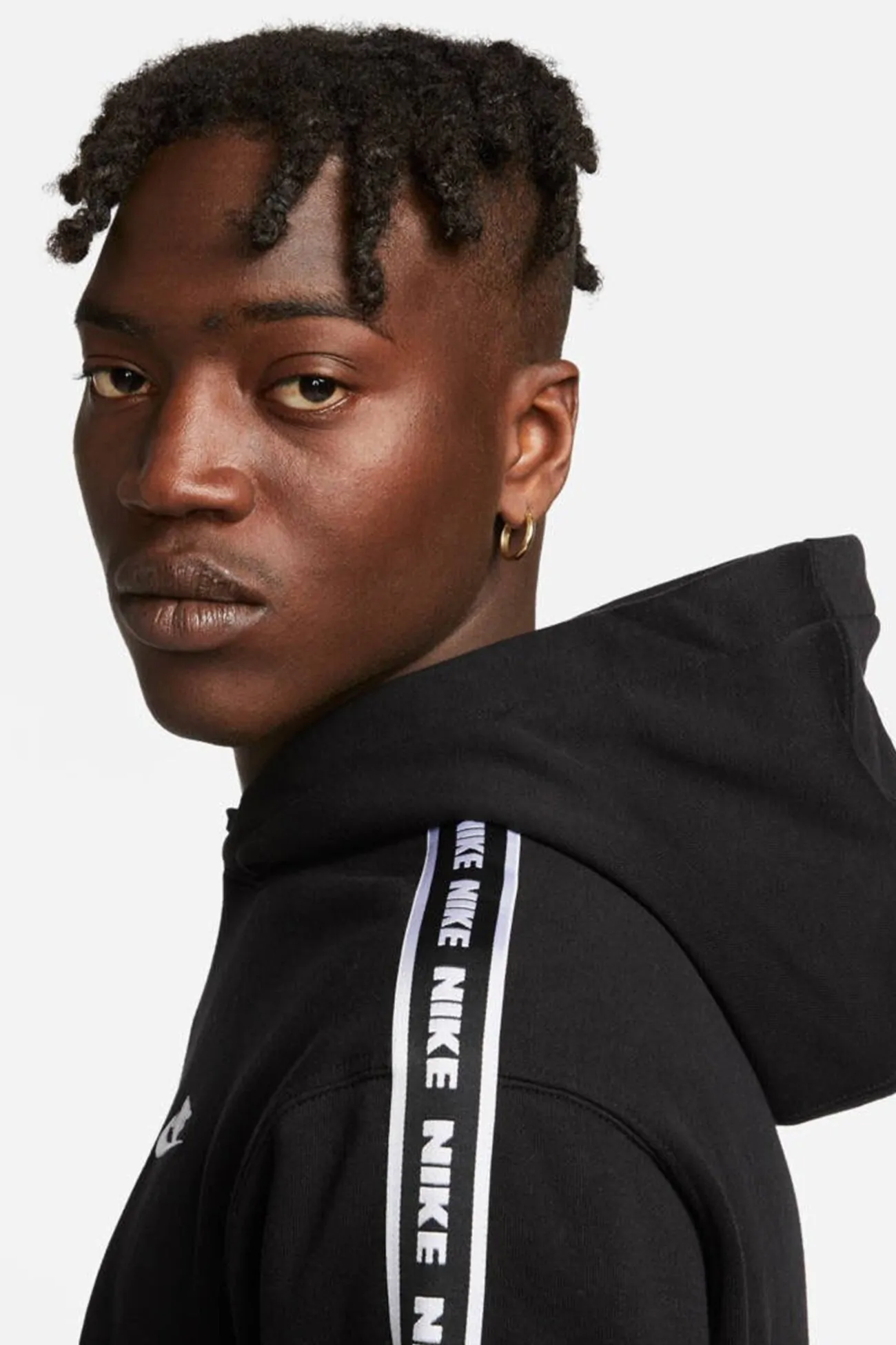 Костюм мужской Nike M NK CLUB FLC GX HD TRK SUIT черный FB7296-010