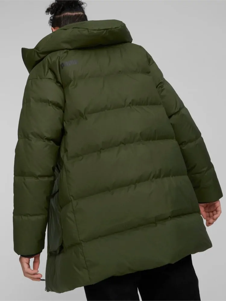 Куртка мужская Puma Protective Hooded Down Coat хаки 67537831