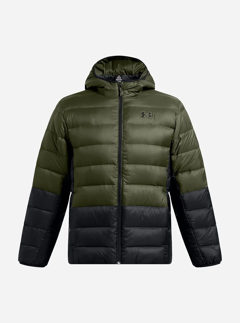 Куртка чоловіча Under Armour LEGEND DOWN HOODED JACKET оливкова
