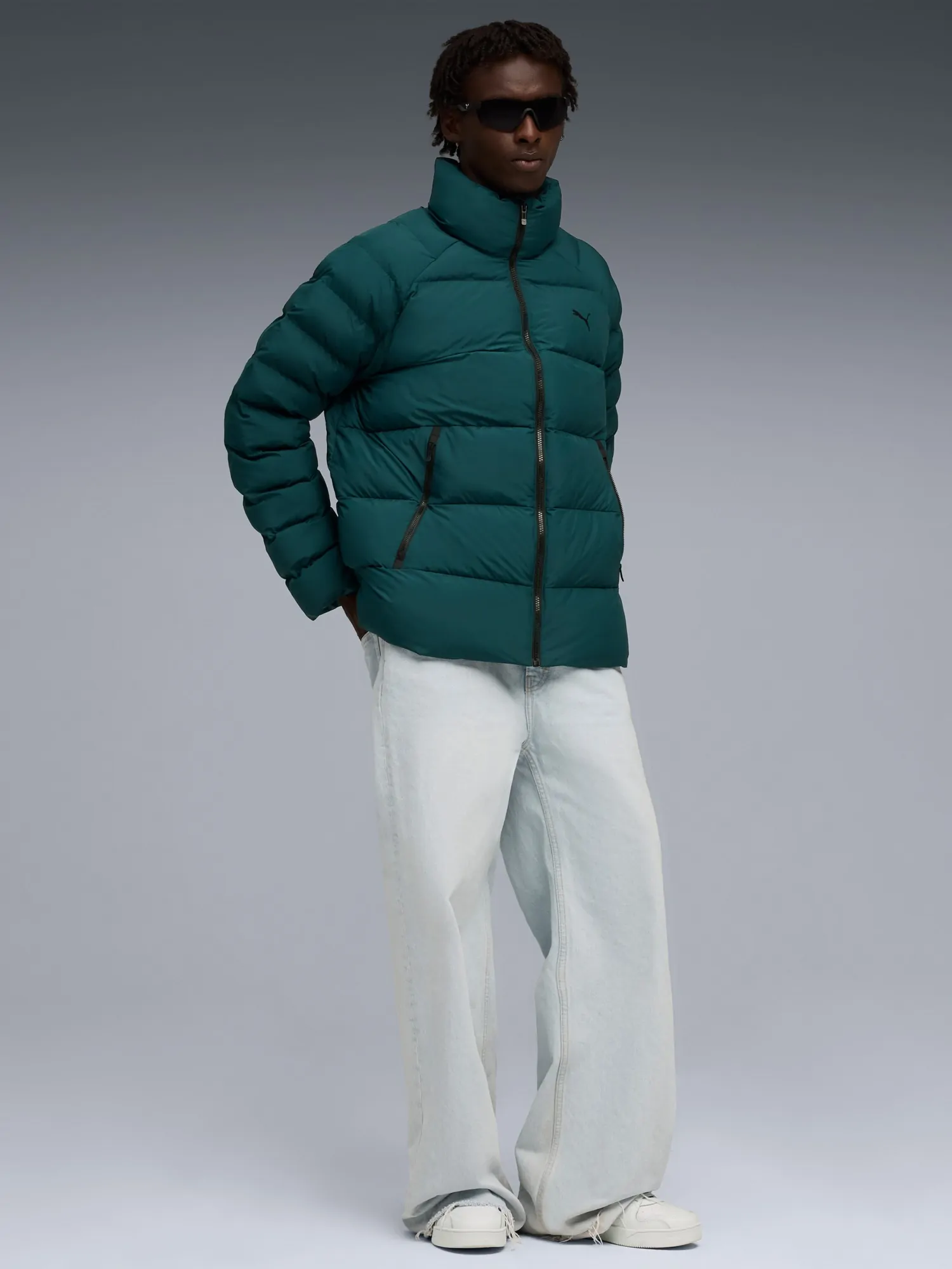 Куртка чоловіча Puma Mono Jacket зелена 68837075 купити в Києві в