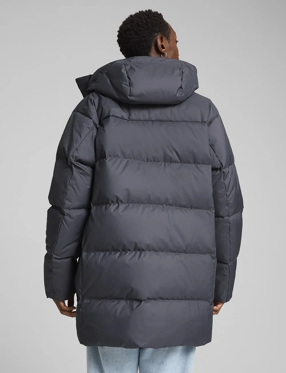 Куртка мужская Puma Protective Down Parka серая 62646669 купить в