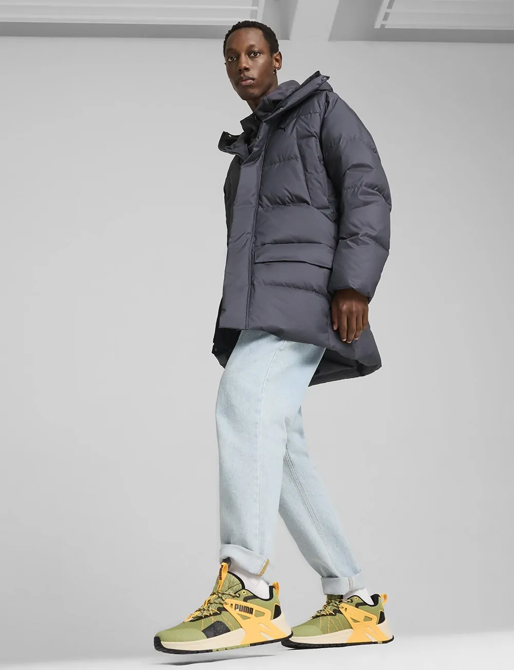 Куртка чоловіча Puma Protective Down Parka сіра 62646669 купити в