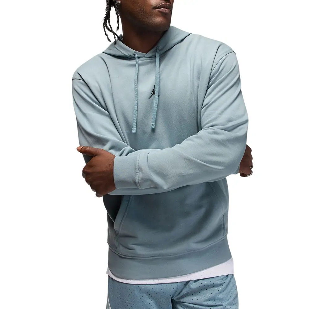 【J's】JSF x Manhattan Records Hoodie L Толстовка мужская Nike M J DF SPRT CSVR FLC PO голубая FV8606-041