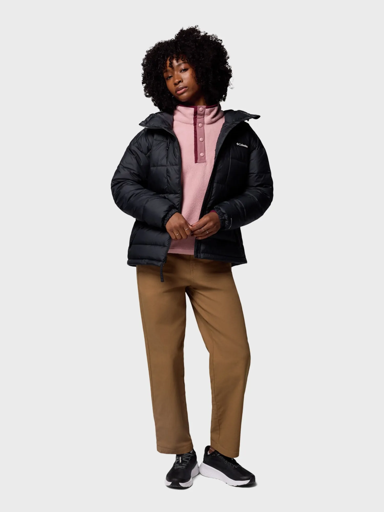 Куртка женская Columbia Pike Lake™ III Hooded Jacket черная