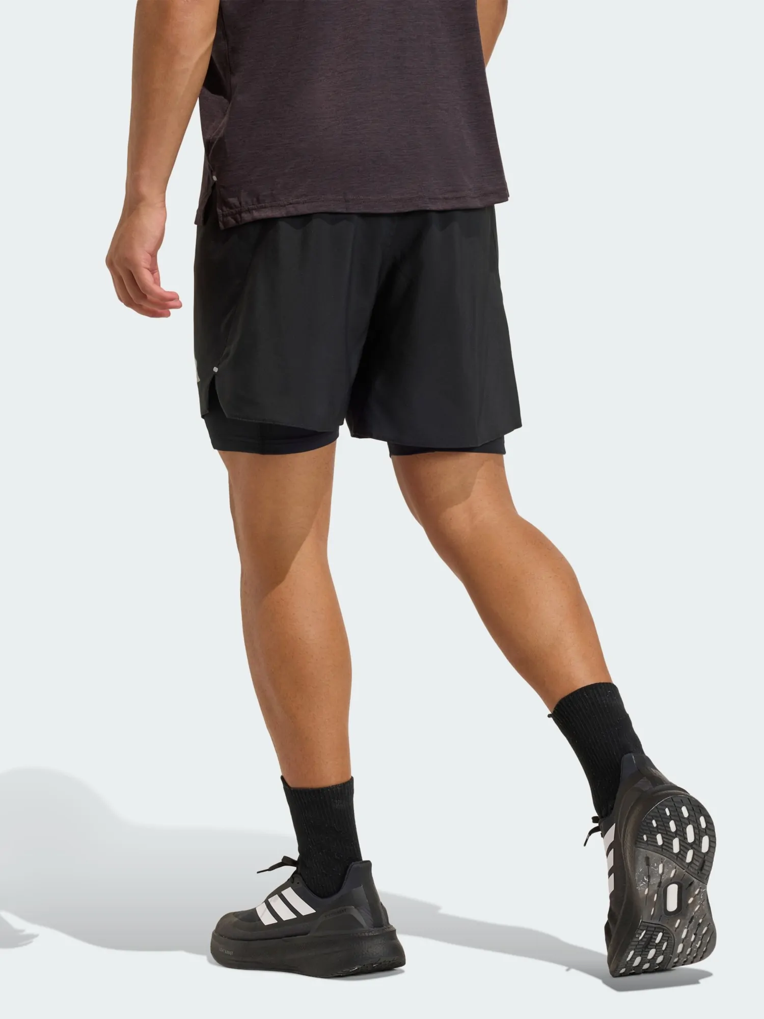 Шорты мужские Adidas Run Ess 21 S M черные KA4331 купить в Киеве в