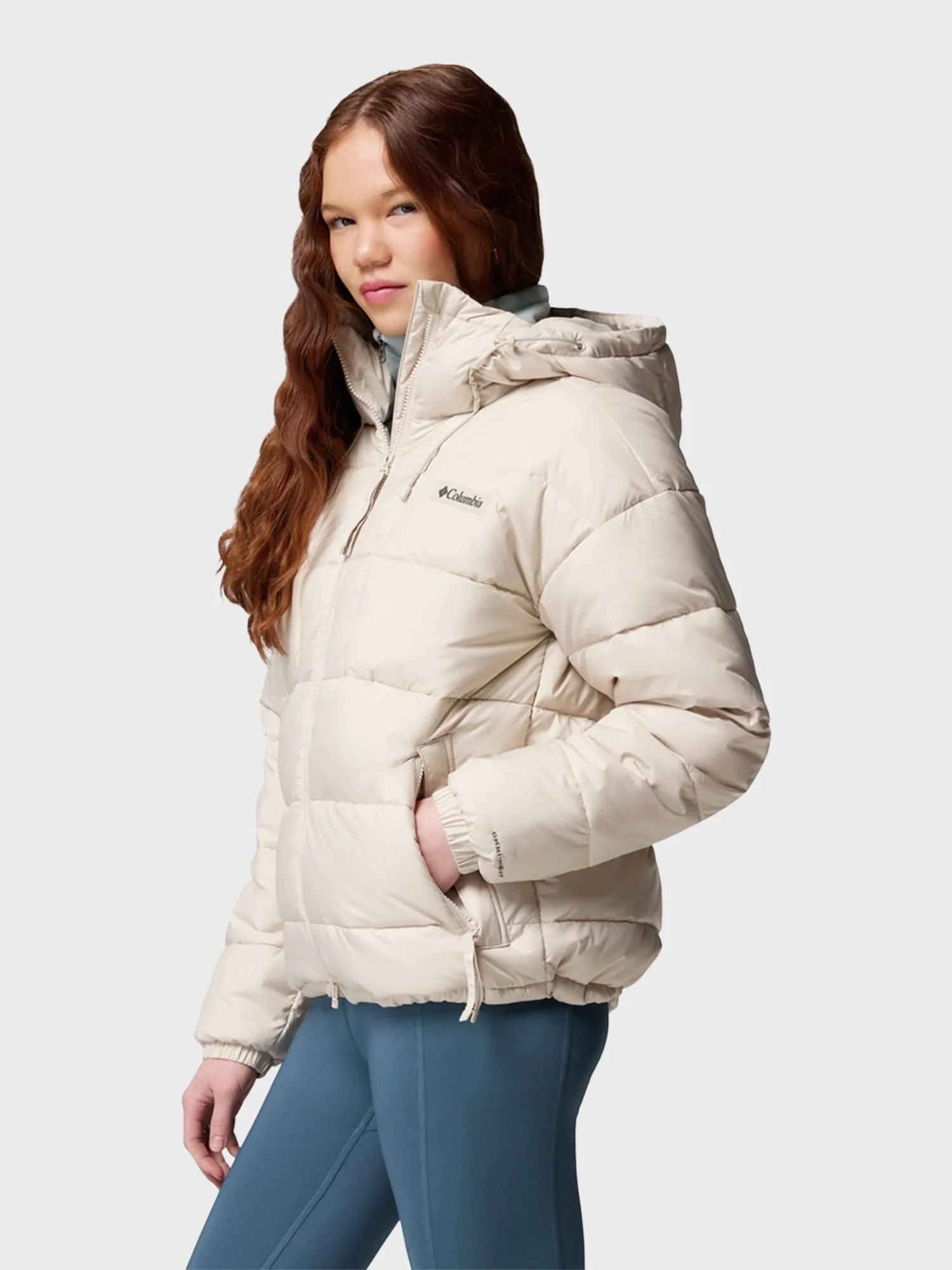 Куртка жіноча Columbia Pike Lake™ III Hooded Jacket бежева 2133561