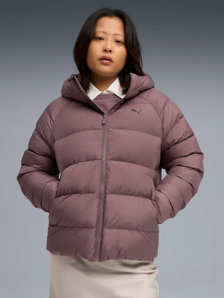 Куртка женская Puma Mono Hooded Jacket фиолетовая 68838588 купить