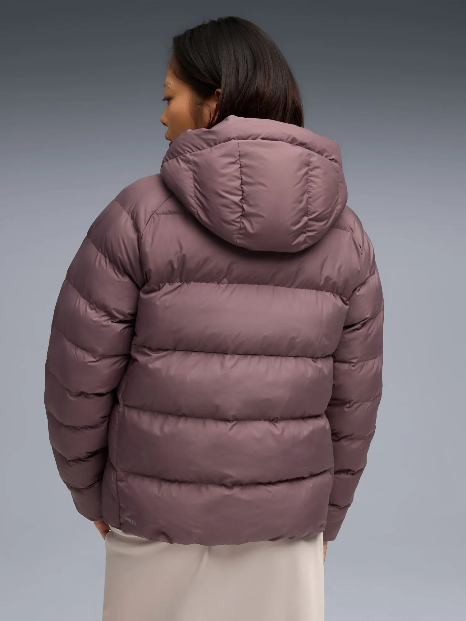 Куртка женская Puma Mono Hooded Jacket фиолетовая 68838588 купить