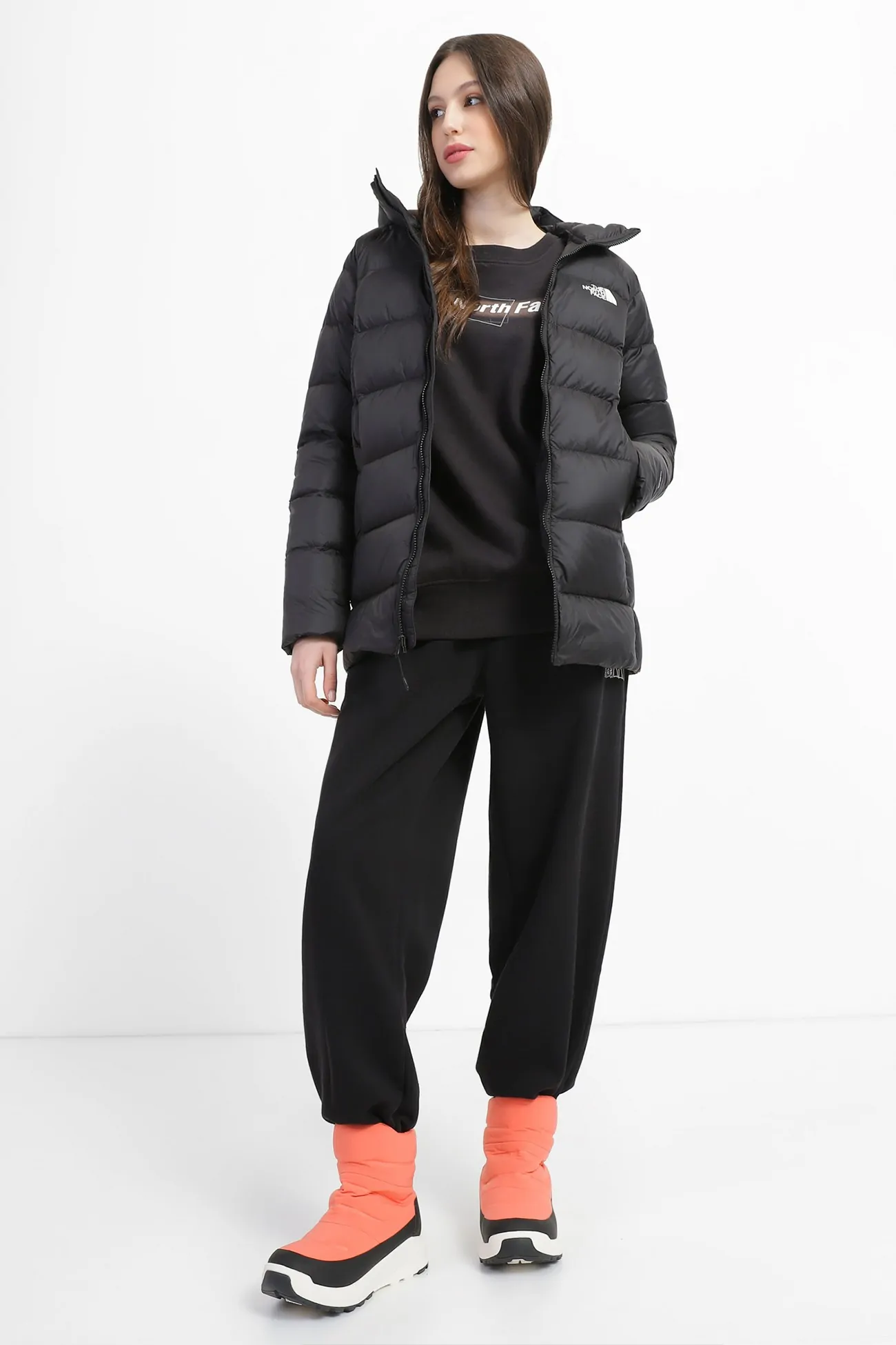 Куртка женская The North Face HYALITE DOWN PARKA черная