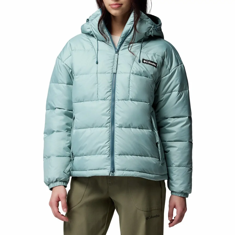 Куртка женская Columbia Pike Lake™ III Hooded Jacket бирюзовая