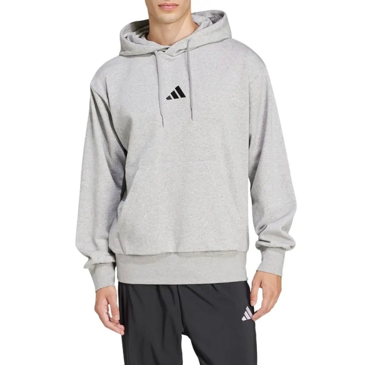 Толстовка чоловіча Adidas M FEELCOZY HD сіра JE3809 купити в Києві