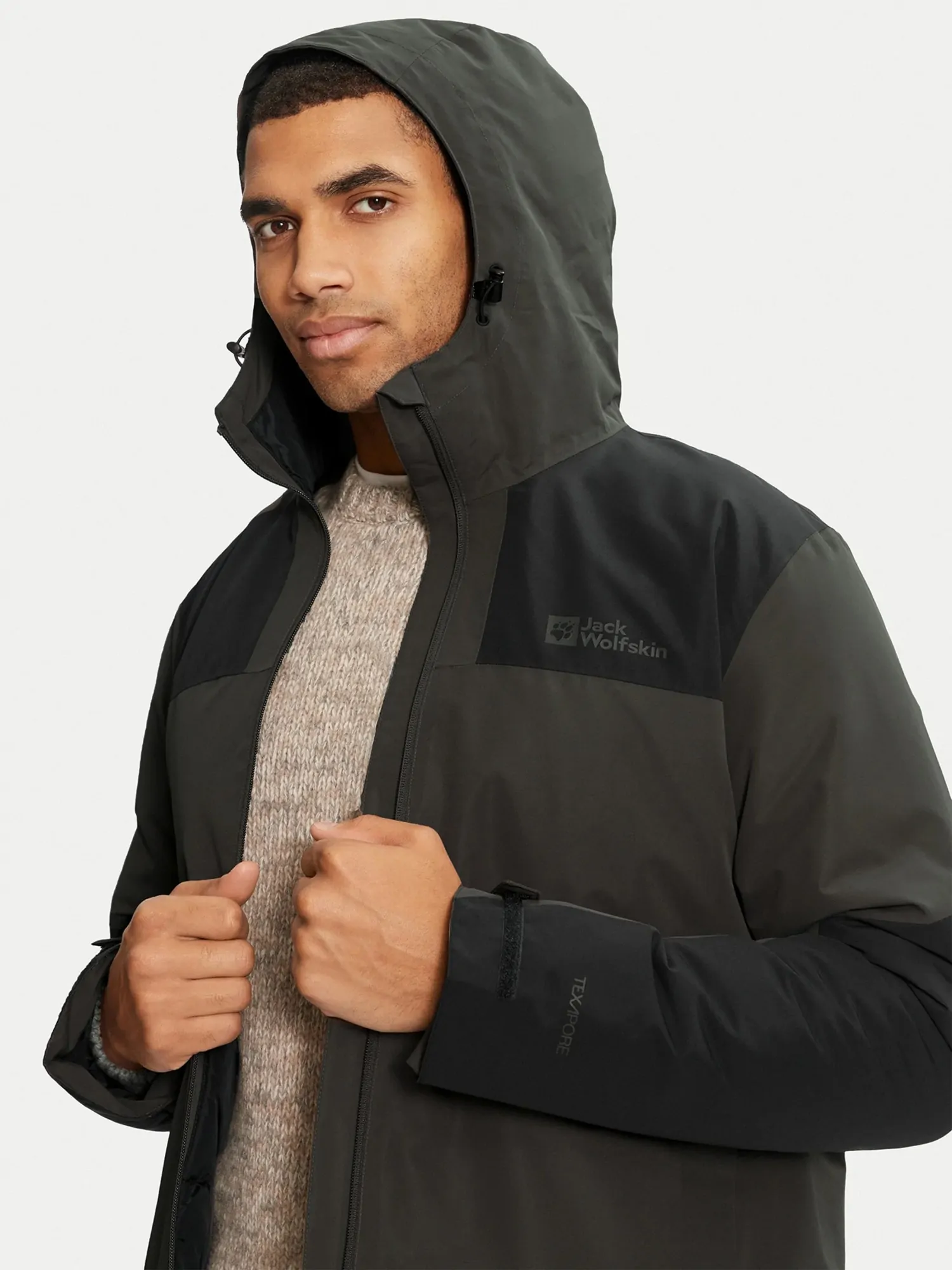 Куртка чоловіча Jack Wolfskin JASPER INS JKT M коричневий A61872