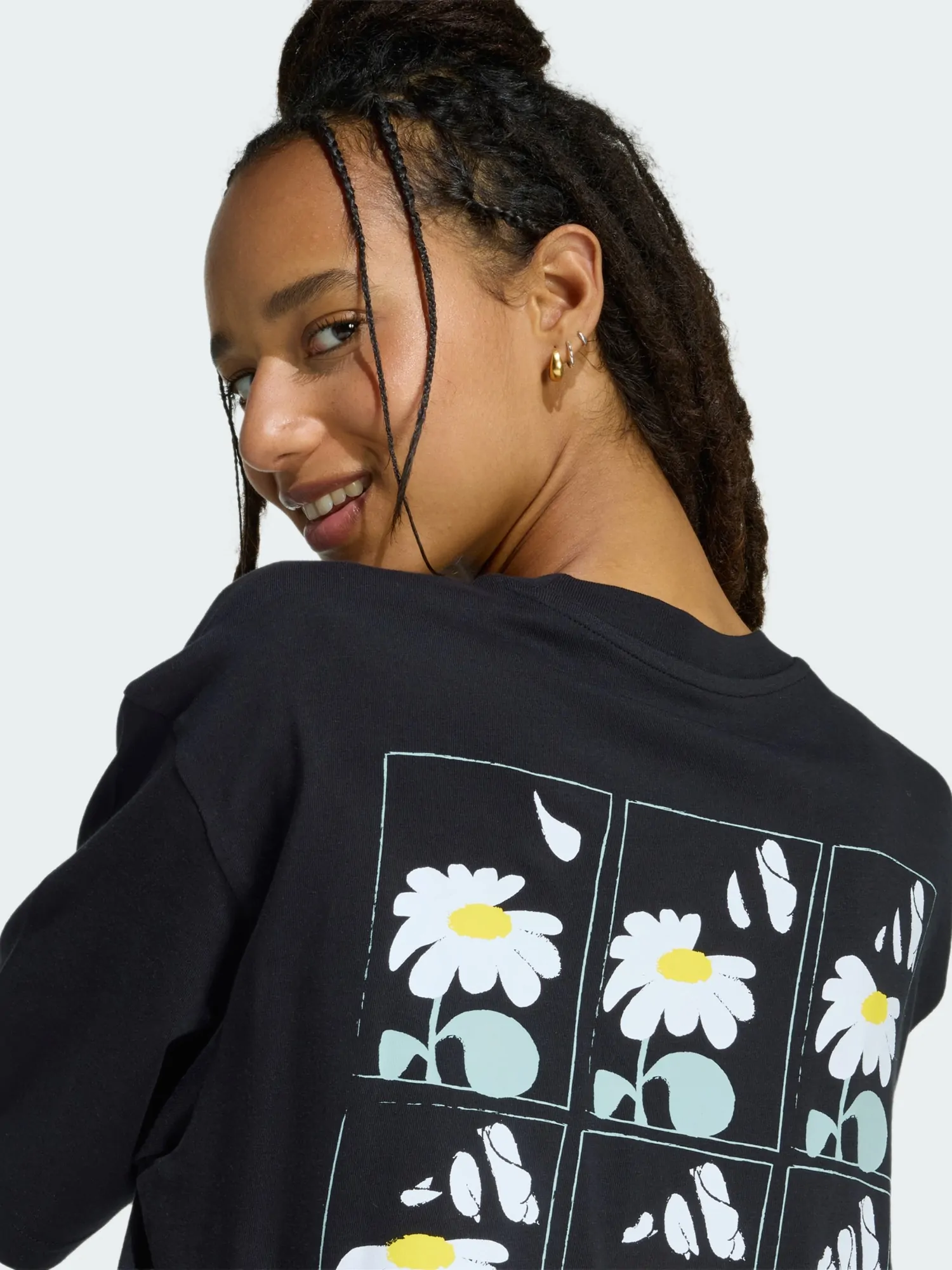 Футболка женская Adidas SOFT SIDE OS T черная KA5093 купить в