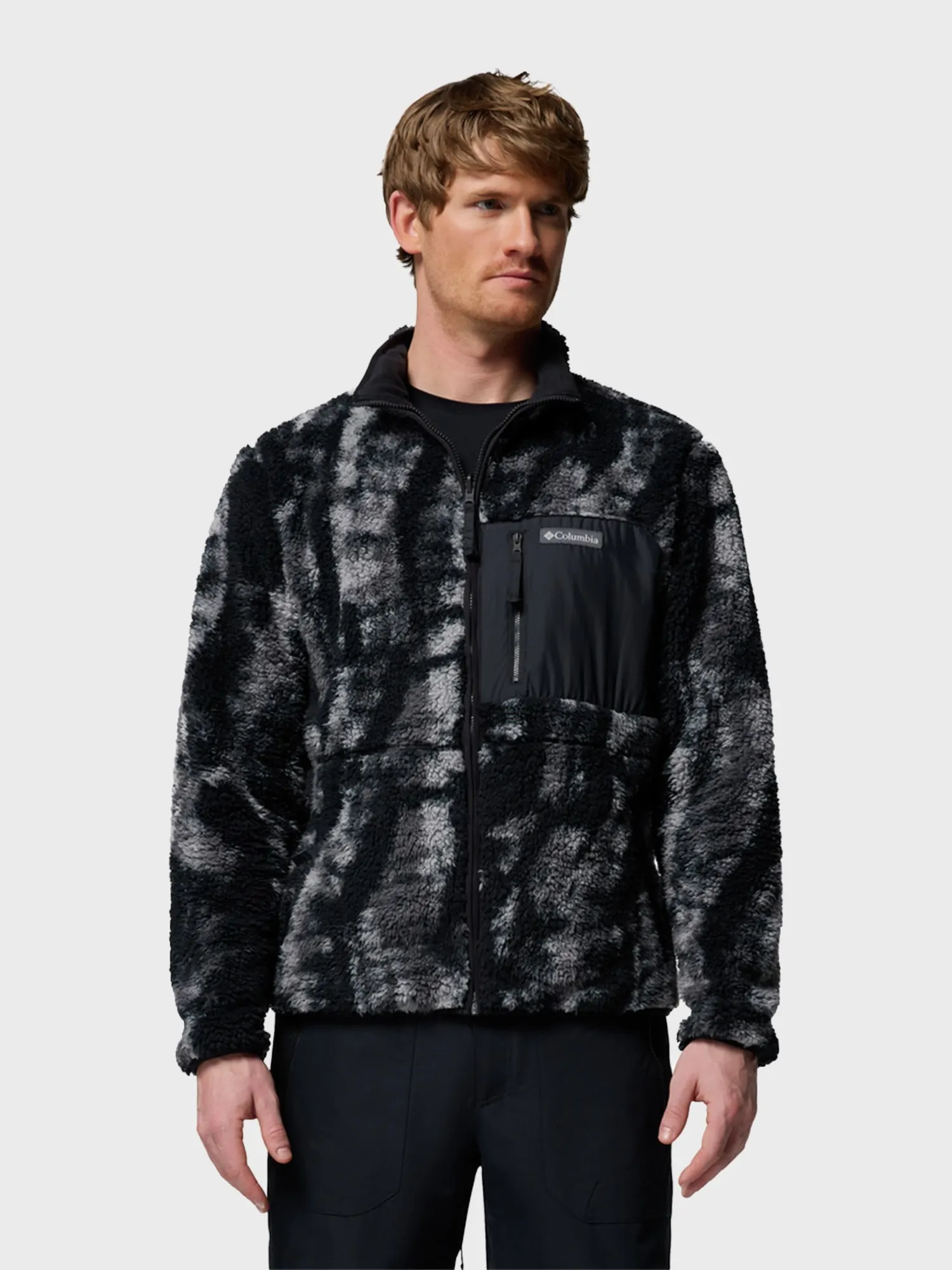 Толстовка мужская Columbia Winter Pass™ Reversible Fleece черная