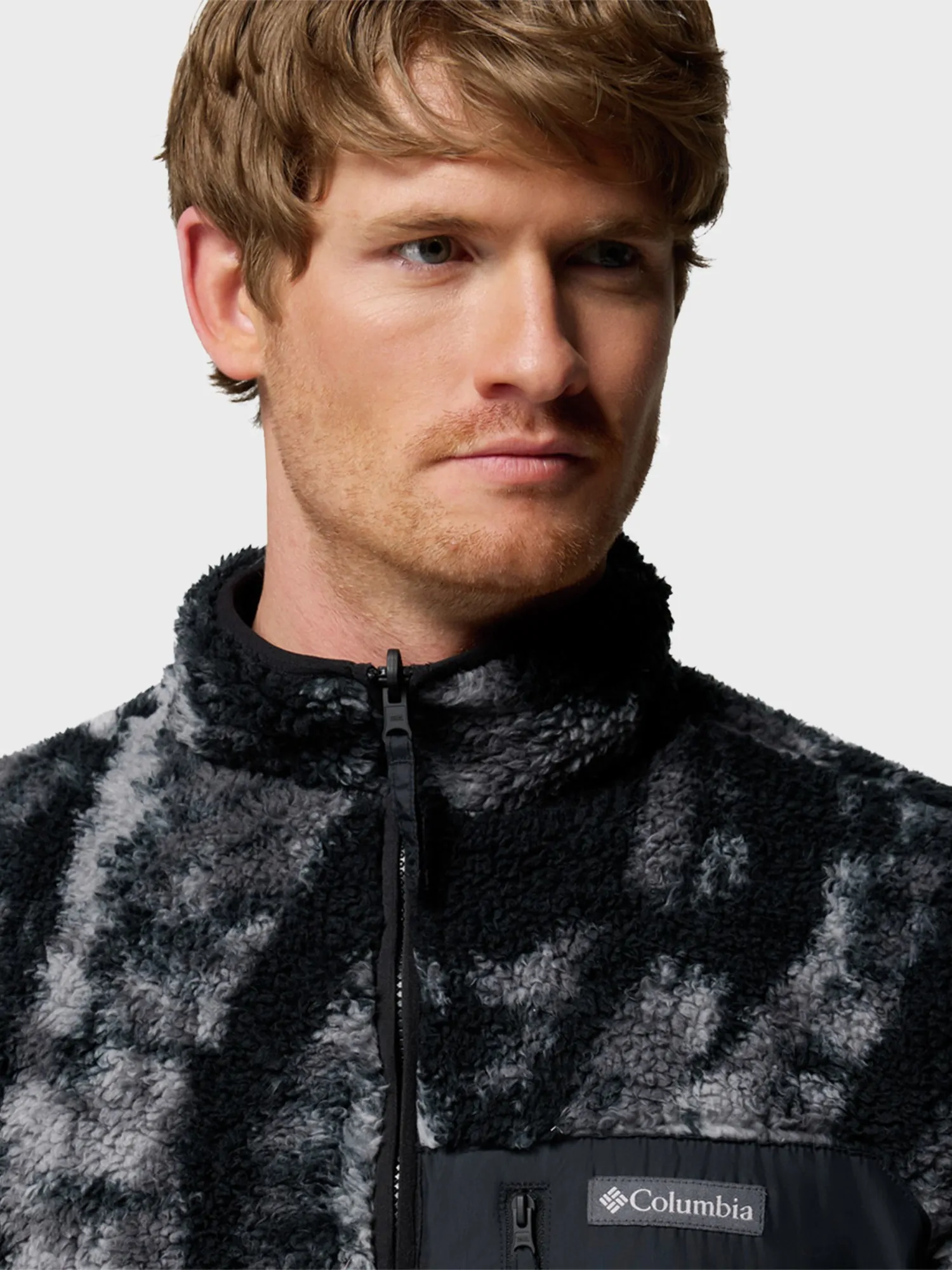 Толстовка мужская Columbia Winter Pass™ Reversible Fleece черная