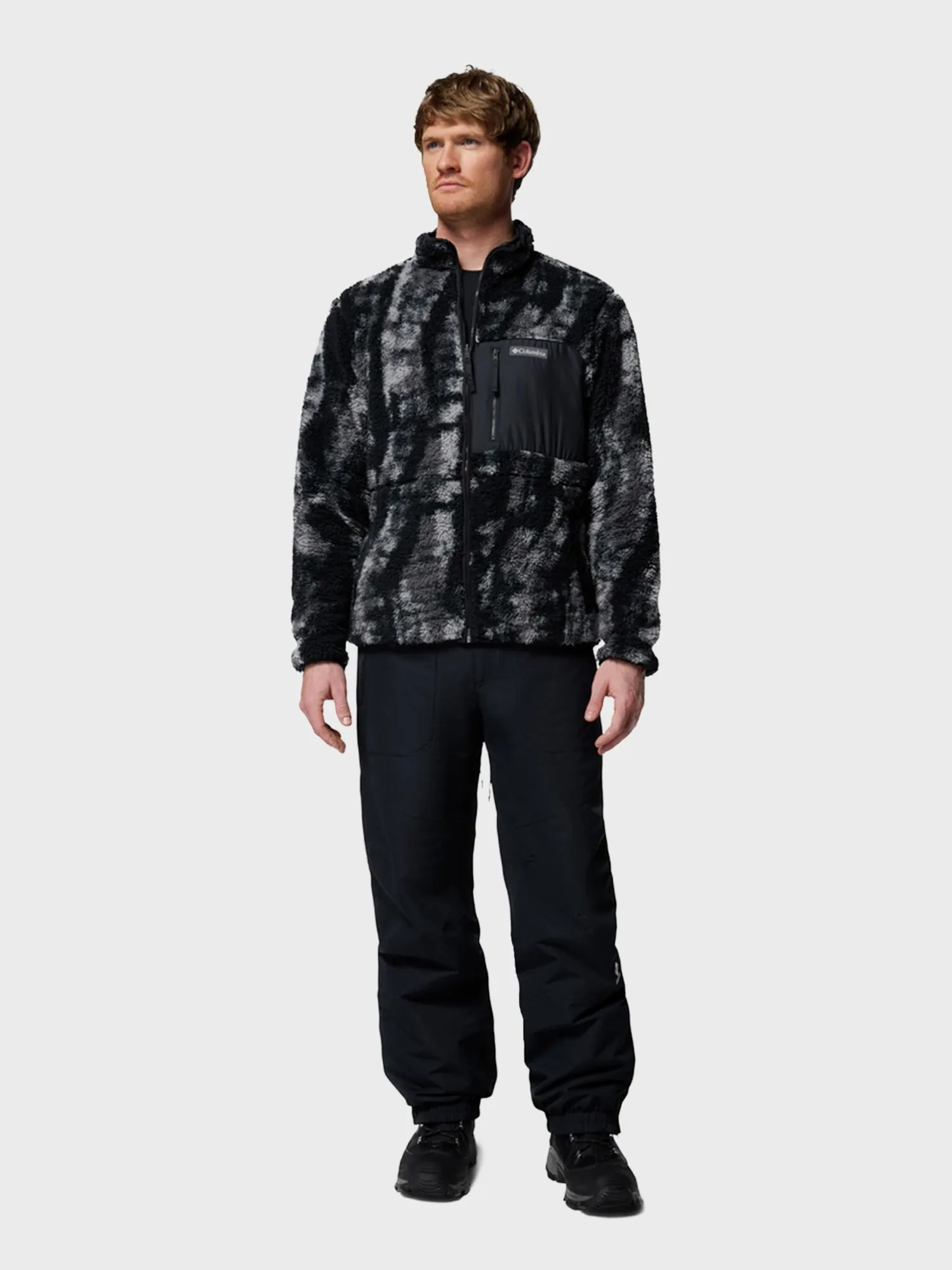 Толстовка чоловіча Columbia Winter Pass™ Reversible Fleece чорна